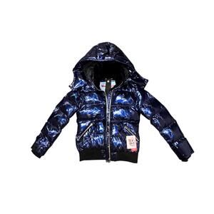 NEW WOODPECKER women's woody bomber jacket in blue